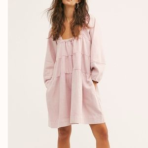 NWOT Free people Lou Babydoll Dress